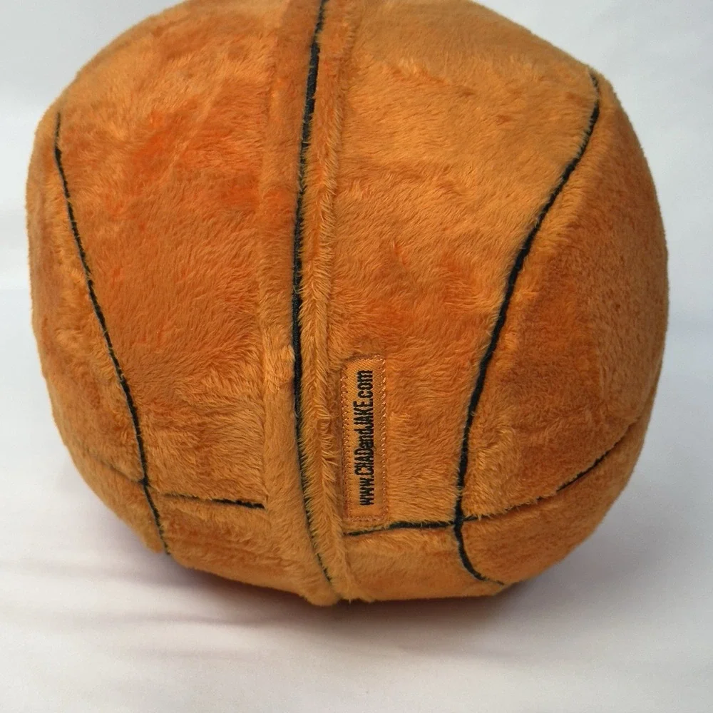 Lakers Plushie Basketball With Jeremiah Name Los Angeles Lakers Color Orange